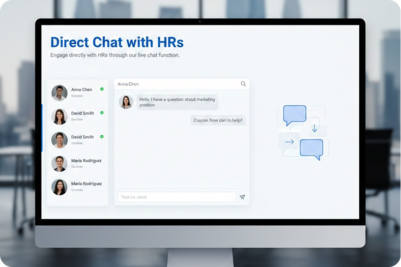 Direct Chat with HRs